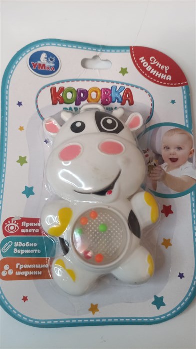 359814 Развивающая игрушка коровка блист Умка в кор.2*180шт 11127 - фото 1213