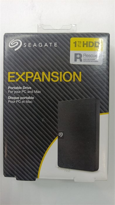 Внешний диск HDD Seagate Expansion Portable STKM1000400, черный 1000400 - фото 1889