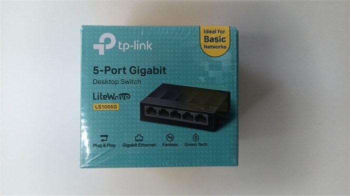 Коммутатор 5*Port 1Gbps TP-Link TL-LS1005G Ethernet 10/100/1000 Мбит/сек 11912 - фото 2169