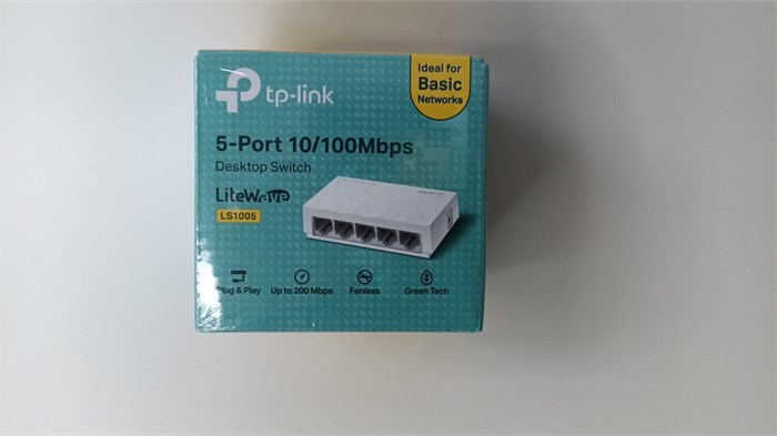 Коммутатор 5*Port 100Mbps TP-Link TL-LS1005 Ethernet 10/100/Мбит/сек 11913 - фото 2170