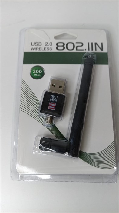 USB Wi-Fi адаптер для ПК 300 Mb/s 802.11n (блистер) 11920 - фото 2178