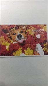 Альбом для рисования 12л., А4, на скрепке ArtSpace "Питомцы. Funny dogs", обложка-офсет 11297