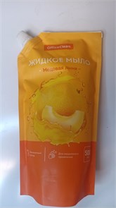 Мыло жидкое OfficeClean "Медовая дыня", дой-пак, 500мл 11442