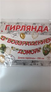 2901658 Гирлянда "С возвращением домой!" 11876