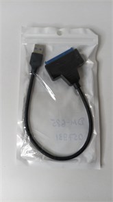 Переходник SATA на USB 3.0 на шнурке 25 см,  до 6 Гбит/с, для внешних HDD/SSD DM-685 11919