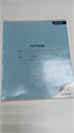 Тетрадь 12л., узкая линия, Alingar, скрепка, блок офсет, мелованный картон, "Голубая" 7224 - фото 516